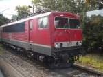 MEG 702 abgestellt im Bahnhof Angerm�nde am 7.9.14