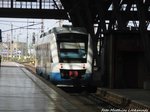 MRB VT 703 (ex OLA VT 703) verl�sst den Leipziger Hbf in Richtung Geithain am 20.5.16