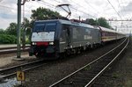 M�ller Tanzzug mit 189 211 durchfahrt Blerick am 18 Juli 2016.