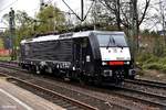 ES 64 F4-459 fuhr solo durch hh-harburg,21.04.17