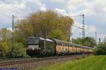 MRCE 193 858 mit ARS Altmann Autotransportzug am 07.05.2019 in Bremen-Mahndorf Richtung Bremen Hbf