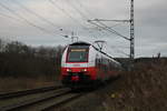 �BB / ODEG 4746 052/552 verl�sst Lietzow (R�gen) in Richtung Rostock Hbf am 28.12.19