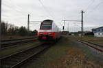 �BB / ODEG 4746 055/555 verl�sst den Bahnhof Bahnhof Lietzow (R�gen) in Richtung Stralsund Hbf am 28.12.19