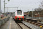 �BB / ODEG 4746 552/052 verl�sst am 28.12.19 den Bahnhof Bergen auf R�gen.