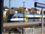 OLA VT 0004 mit ziel B�tzow bei der Einfahrt in Neubrandenburg am 7.10.13