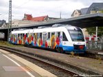 OLA VT 706 verl�sst den Bahnhof Halle (Saale) Hbf in Richtung Halberstadt am 29.8.16