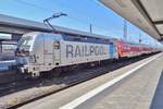 RailPool 193 801 steht am 21 Mai 2018 in N�rnberg Hbf.