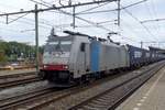 Railpool 186 106 durchfahrt Tilburg am 29 Juli 2018.