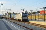 Railpool 193 827 durchfahrt am 6 September 2018 Sch�rding.