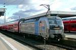 Railpool 193 804 steht mit ein DB Regiozug am 21 Februar 2020 in N�rnberg Hbf.