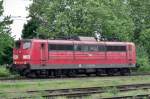 Am 19 Mai 2015 durchfahrt 151 004 Oberhausen Osterfeld S�d.
