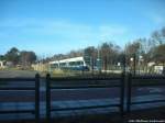 UBB GTW 2/6er mit ziel Stralsund Hbf im Bahnhof Swinem�nde Centrum (PL) am 4.1.14