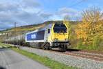 1264 001-9  mit Kesselwagen in Th�ngersheim gen W�rzburg Hbf fahrend am Sonntag den 26.10.2025