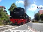 99 2324 der Mecklenburgischen B�derbahn  Molli  im Bahnhof K�hlungsborn Mitte am 13.7.14