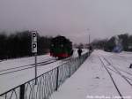 R�BB Mh 52 beim Rangieren in Putbus am 11.3.13