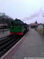 R�BB Mh 53 im Bahnhof Putbus am 10.4.13