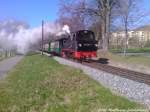 R�BB 99 4802 zwischen Sellin & Baabe am 1.5.13