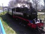 R�BB 99 4802 zwischen Sellin Ost & Sellin West am 1.5.13