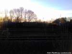 Morgenstimmung bei der R�BB in Putbus am 4.5.13