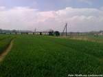 R�BB Mh 53 unterwegs nach G�hren / Hier zwischen Putbus und Beuchow am 9.5.13