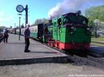 R�BB 53 im Bahnhof Putbus am 12.5.13