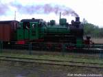 R�BB Mh 52 mit dem Sonderzug bei der Einfahrt in Putbus am 12.5.13