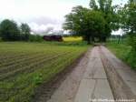 R�BB 99 4802 mit Ziel Lauterbach Mole / Hier zwischen Beuchow & Putbus am 26.5.13