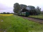 R�BB 99 1784 unterwegs nach Ostseebad G�hren / Hier das schlusslicht des Zuges bei Beuchow am 26.5.13