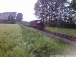 R�BB 99 4802 als Schlusslicht unterwegs nach Putbus am 27.5.13
