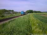 R�BB 251 901 als Schlusslicht unterwegs nach Lauterbach Mole am 27.5.13