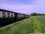 R�BB 99 4802 zieht den Personenzug nach Lauterbach Mole am 27.5.13