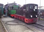 R�BB K�f 6003 & Mh 52 im Kleinbahn BW Putbus abgestellt am 29.5.13