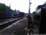 R�BB 99 4802 bei seiner Pause im Kleinbahn BW Putbus am 29.5.13
