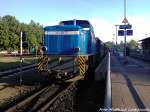 R�BB 251 901 als Schlusslicht am Zug in Richtung Lauterbach Moel am 29.5.13