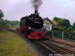 R�BB 99 1784 kurz vor seinem zug im Bahnhof Putbus am 1.6.13