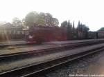 R�BB 99 1784 ist soeben im Bahnhof Putbus eingefahren am 2.7.13