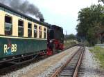 R�BB 99 1782 untwerwegs nach Ostseebad G�hren / Hier bei Posewald am 6.8.13