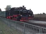 R�BB 99 1784 bei der Einfahrt in Putbus am 23.8.13