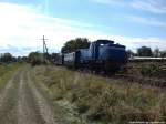 R�BB 251 901 als Schlusslicht unterwegs nach Lauterbach Mole am 27.8.13