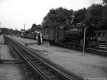 R�BB Mh 52 mit dem Sonderzug im Bahnhof Putbus am 30.8.13