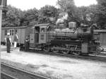 R�BB Mh 52 mit dem Sonderzug im Bahnhof Putbus am 30.8.13