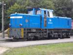 R�BB 251 901 macht sich Startkalr im Bahnhof Putbus am 30.8.13
