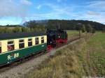 R�BB 99 1781 unterwegs nach Ostseebad G�hren / Hier kurz vor dem Hp.