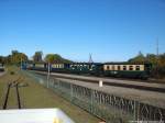 R�BB 251 901 beim Rangieren im Bahnhof Putbus am 2.10.13