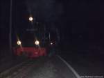R�BB 99 4802 in Posewald am Abend des 6.3.14