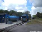 R�BB 251 901 an der Loktankstelle in Putbus am 13.6.14