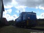 R�BB 251 901 beim verlasen der Loktankstelle in Putbus am 13.6.14