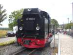 R�BB 99 1781 im Bahnhof Baabe am 14.7.14
