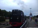 R�BB 99 1784 im Bahnhof Putbus am 17.8.14