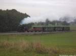 99 4511 n�herte sich mit dem Sonderzug-GmP Putbus am 11.10.14